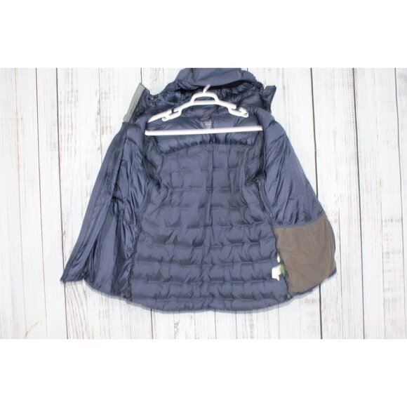 LL Bean Wind Challenger Stretch Down Jacket Blue Size XL - Picture 4 of 11